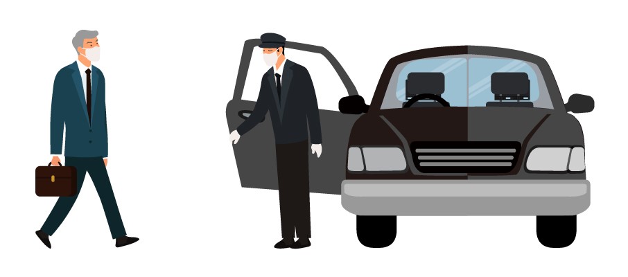 ハイヤー事業者様、自治体様(公用車)、企業様(役員車・社用車)、 大使館様、個人タクシー経営者様